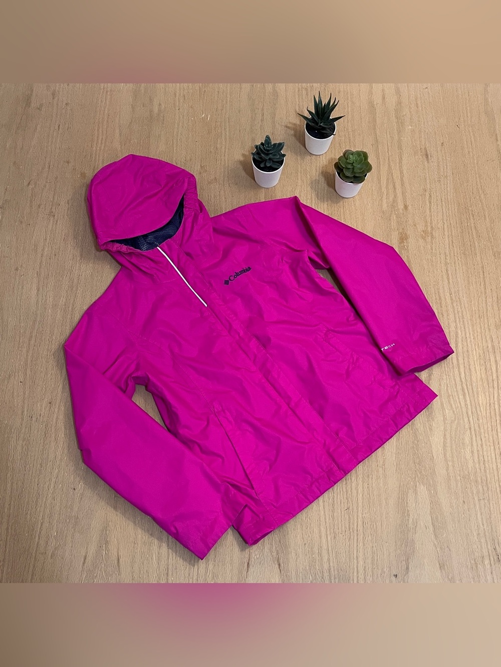 Columbia Girls' Arcadia Waterproof Rain Jacket